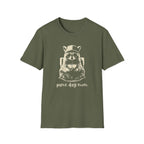 Racoon Iced coffee game day mom T-Shirt