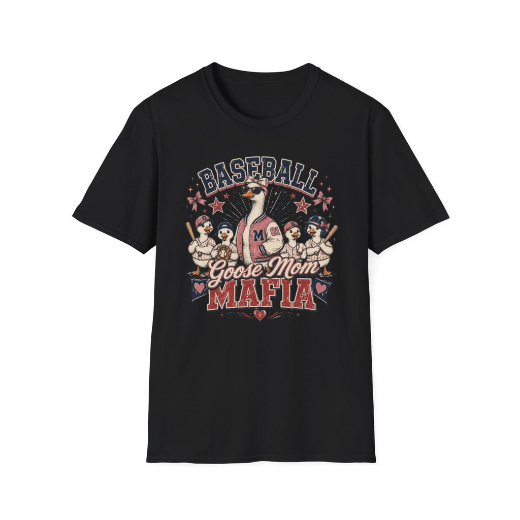 BASEBALL goose mom MAFIA T-Shirt