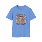 RUNNING ON Iced Coffee & DOUBLE HEADERS T-Shirt