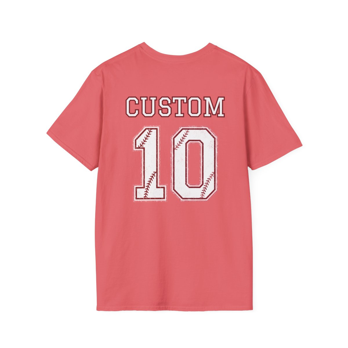 Custom Baseball T-Shirt – Personalized Name & Number Jersey