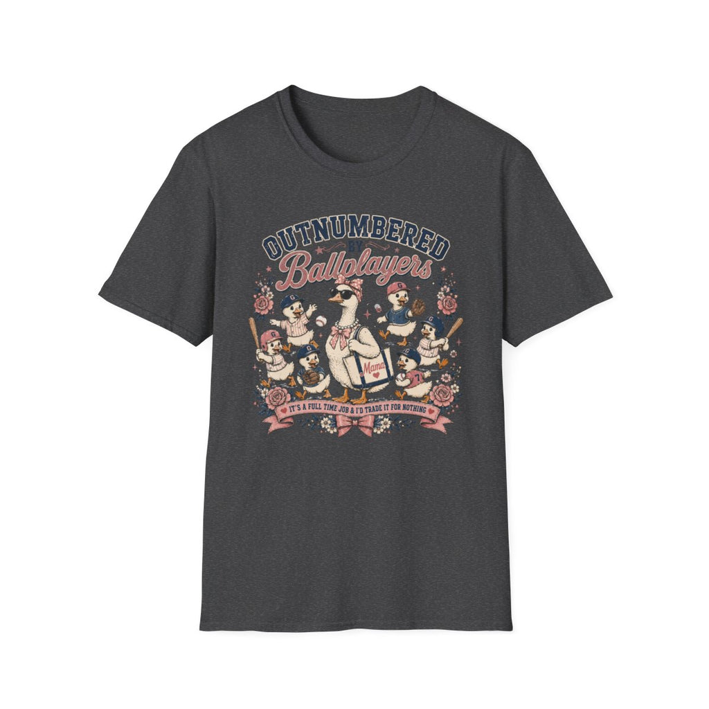 OUTNUMBERED BY Ballplayers T-Shirt
