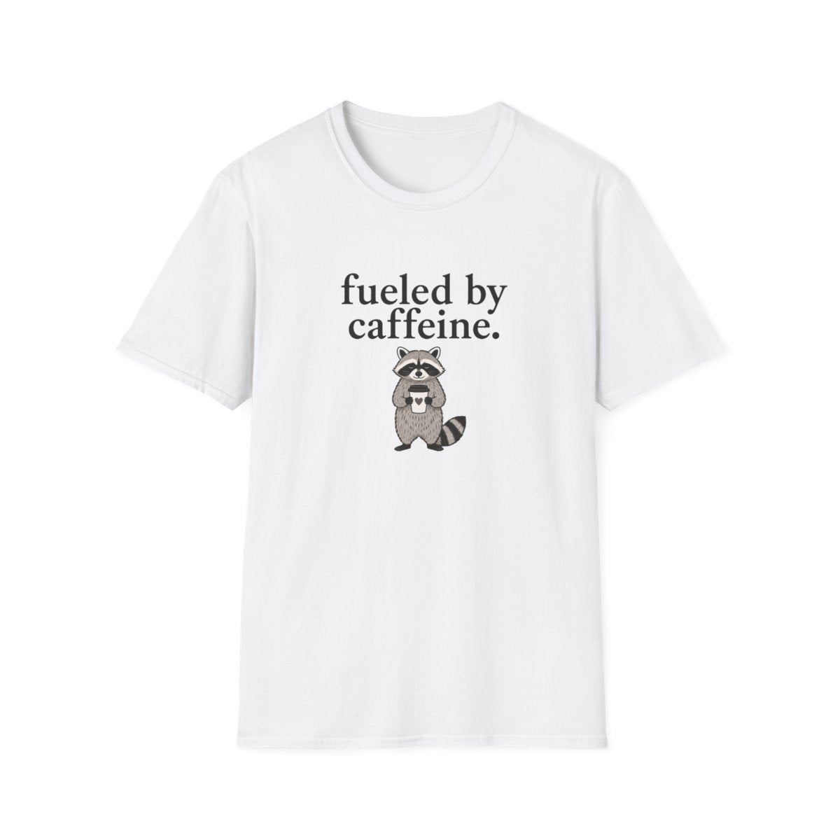Racoon fueled by caffeine T-Shirt