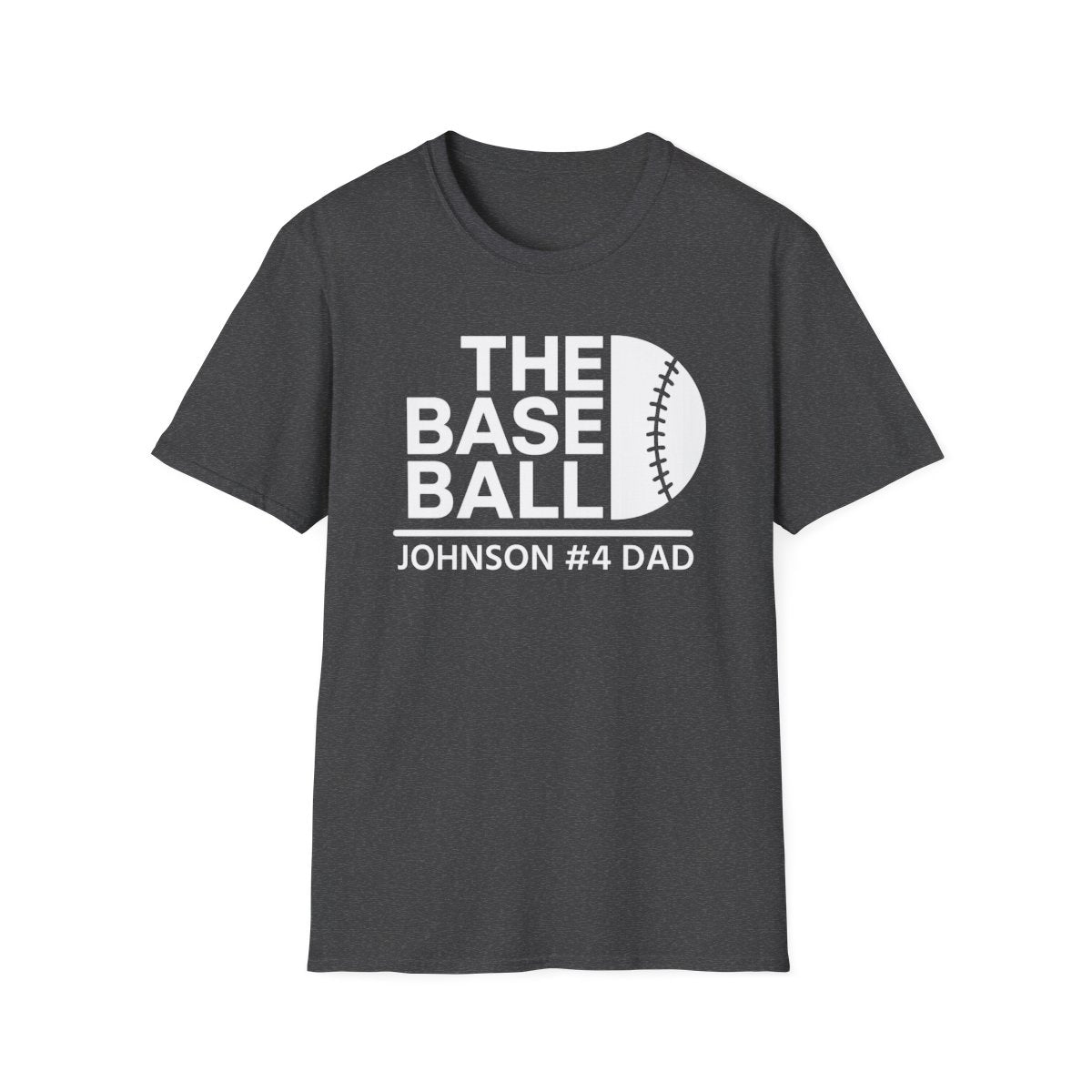Custom T-Shirt - The Baseball Custom Name