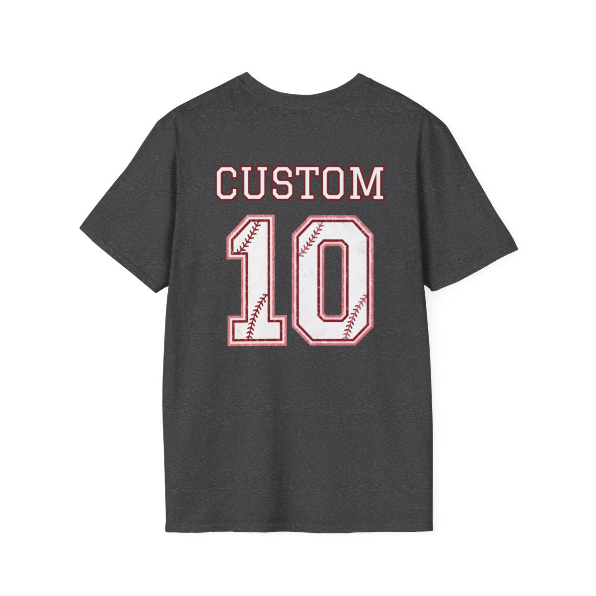 Custom Baseball T-Shirt – Personalized Name & Number Jersey