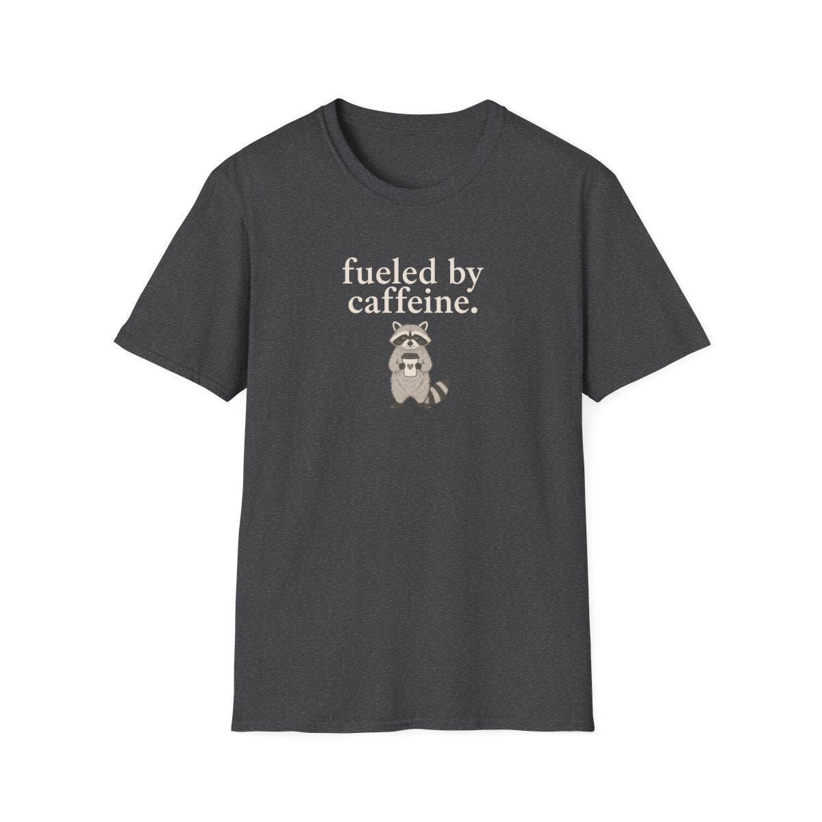 Racoon fueled by caffeine T-Shirt