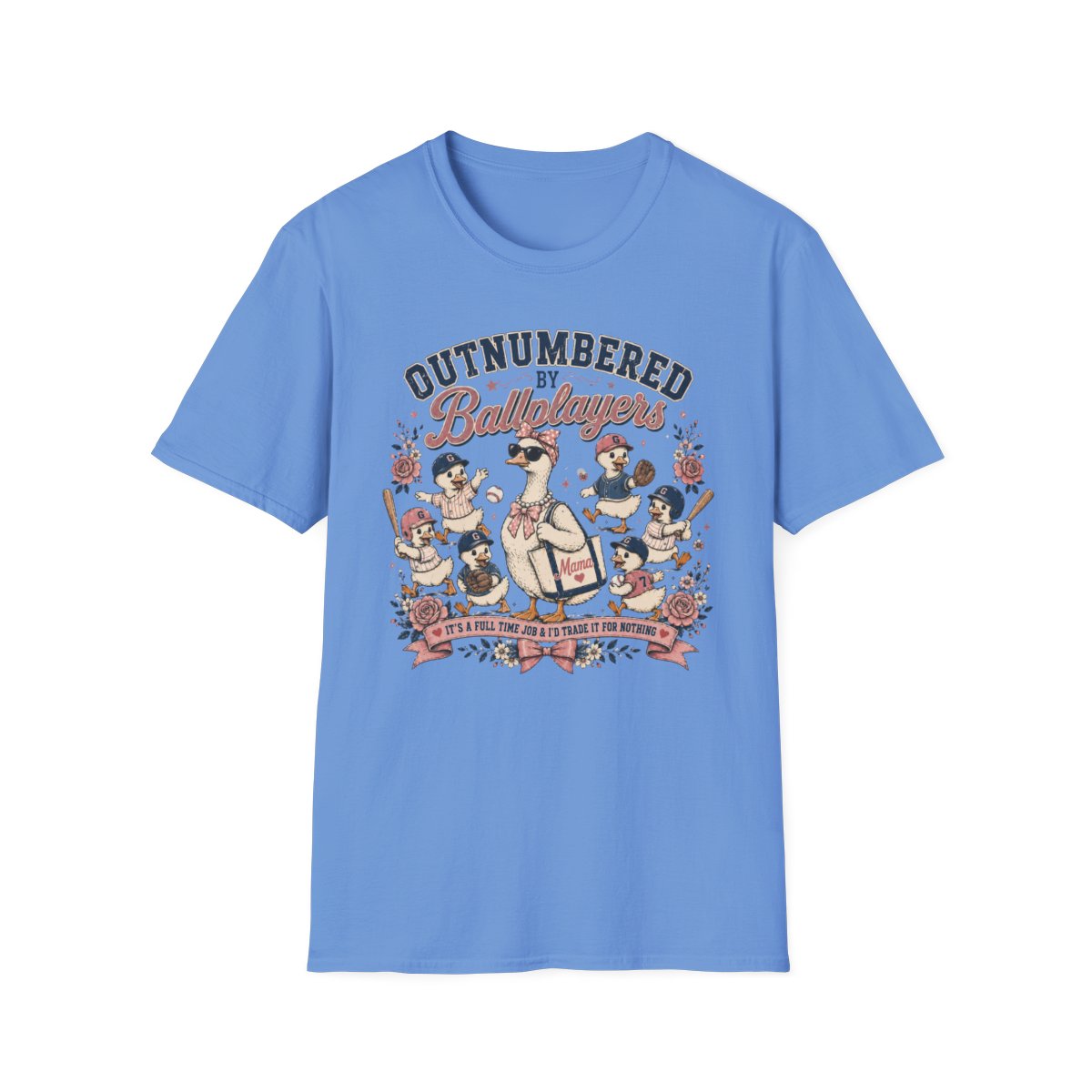 OUTNUMBERED BY Ballplayers T-Shirt