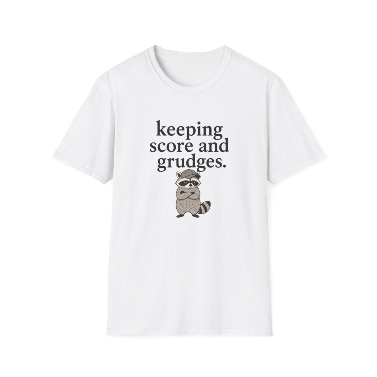 Racoon keeping score and grudges T-Shirt