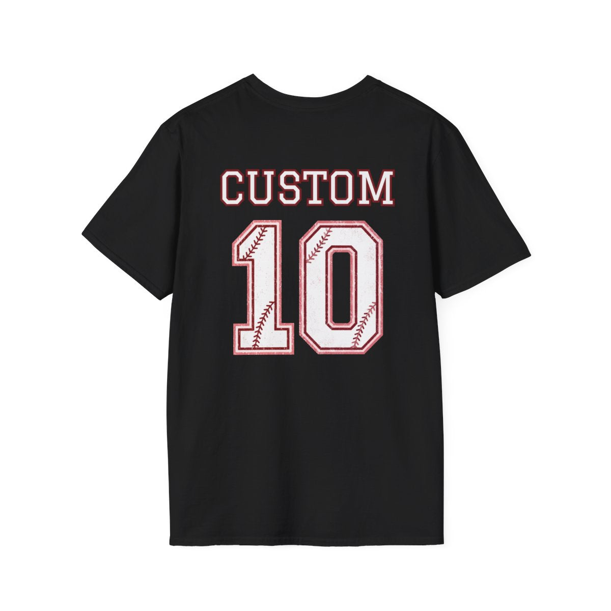 Custom Baseball T-Shirt – Personalized Name & Number Jersey