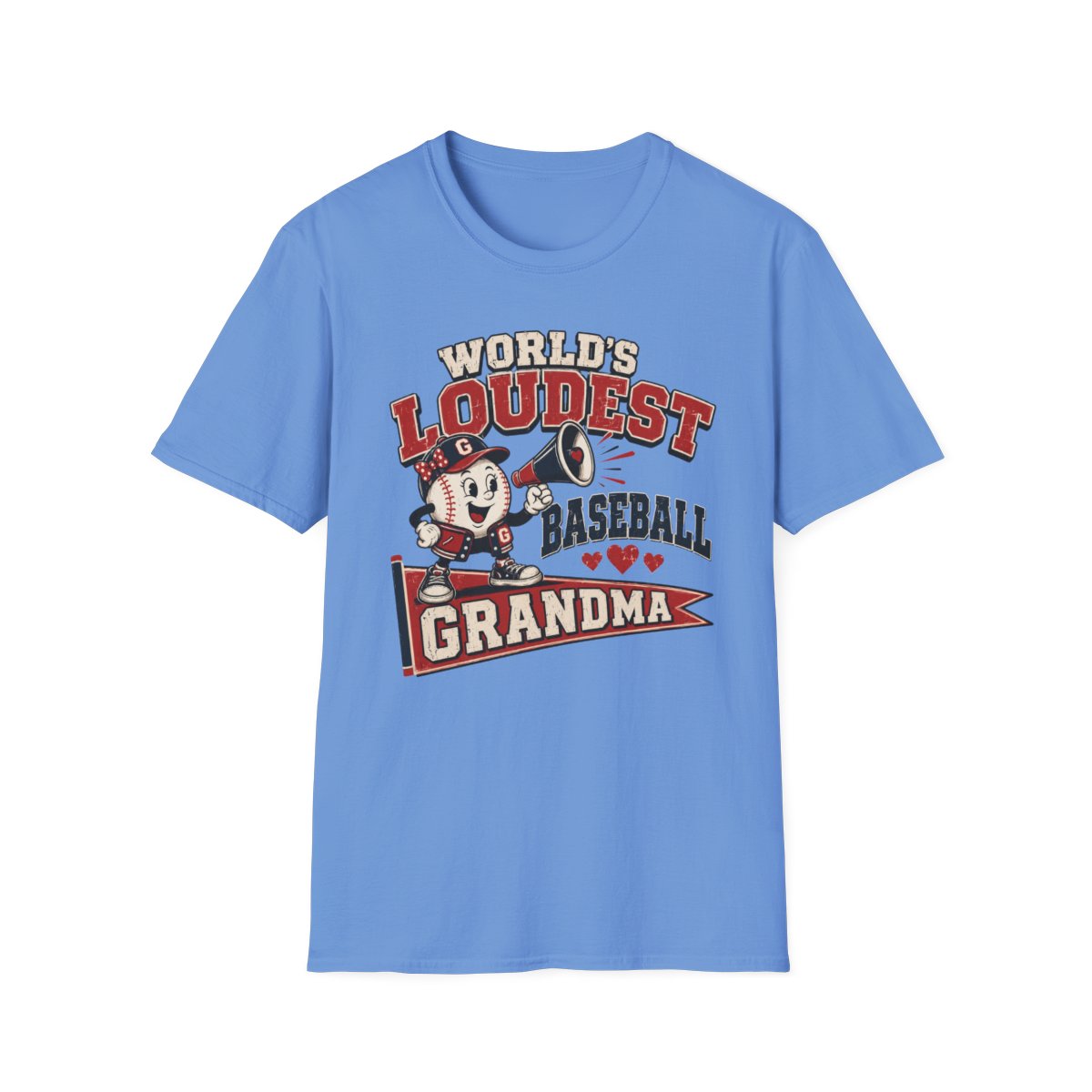 WORLD'S LOUDEST BASEBALL GRANDMA T-Shirt