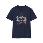 Watching my Favorite Senior SENIOR BASEBALL MOM T-Shirt