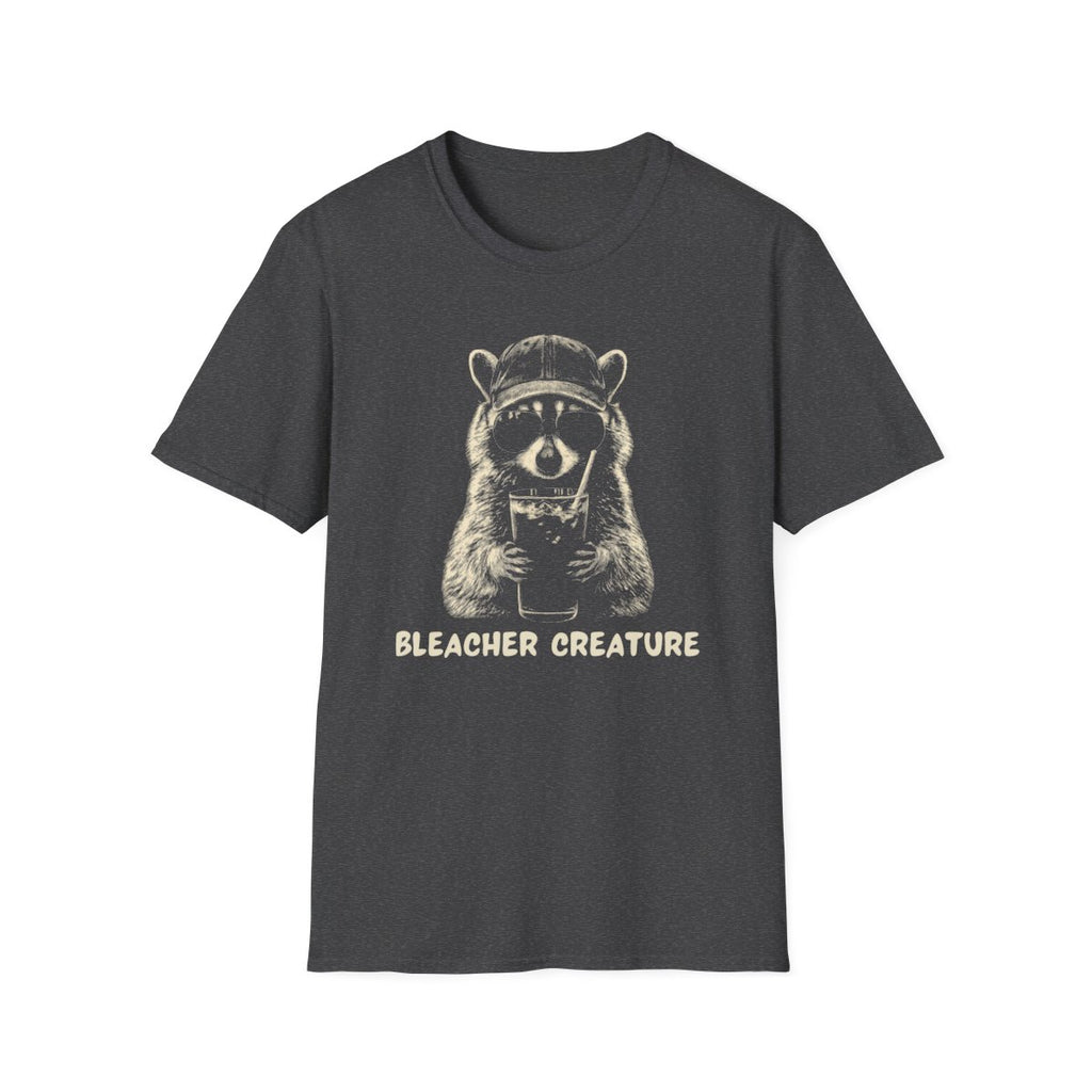 Racoon Iced coffee BLEACHER CREATURE T-Shirt