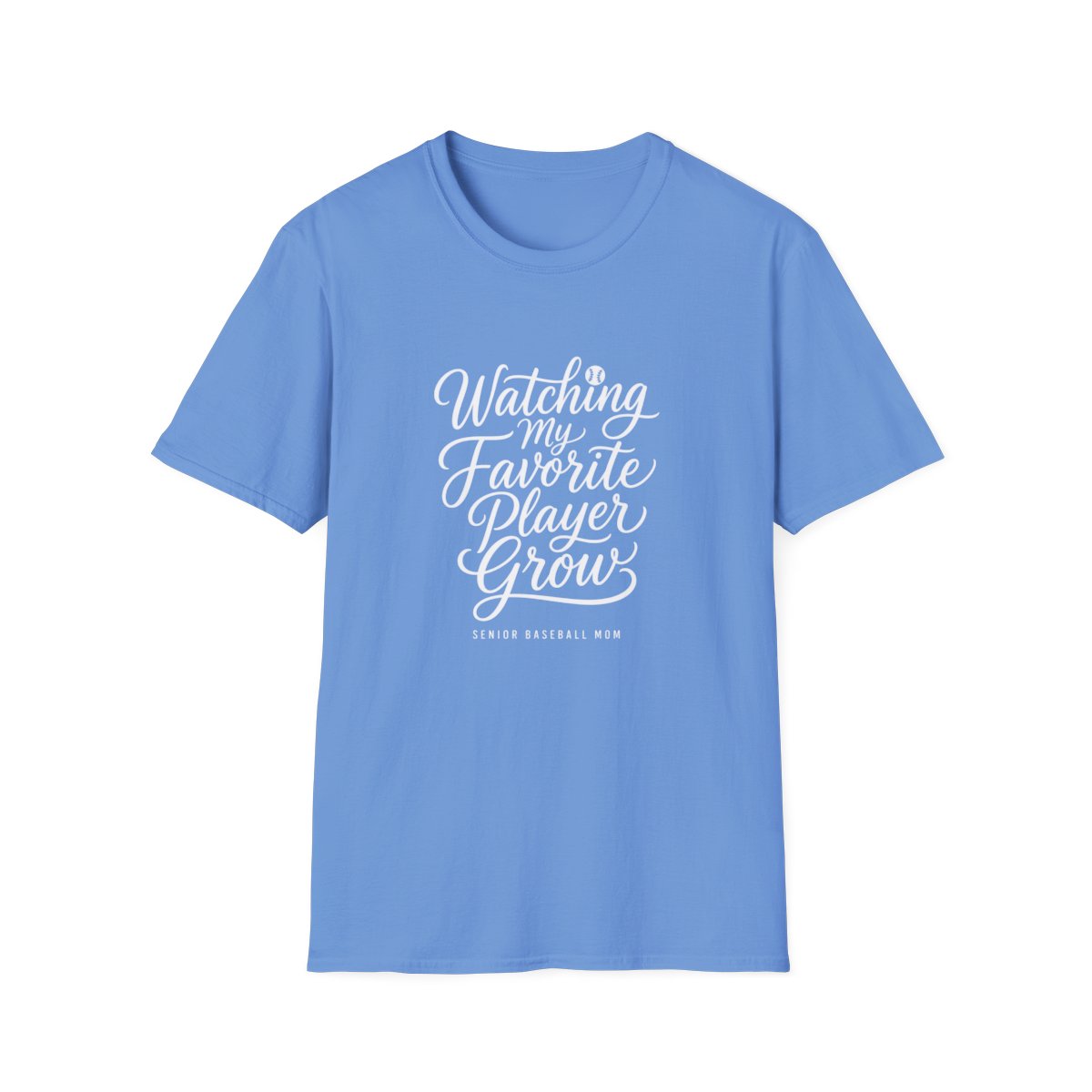 Watching my Favorite Players Grow SENIOR BASEBALL MOM T-Shirt