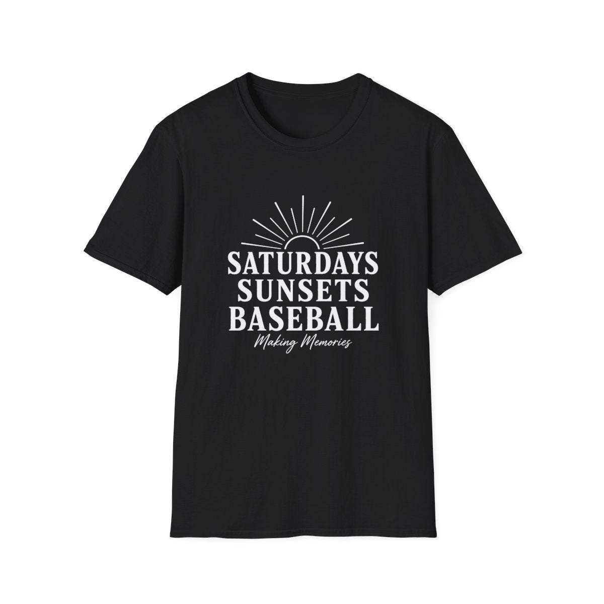 SATURDAYS SUNSETS BASEBALL T-Shirt