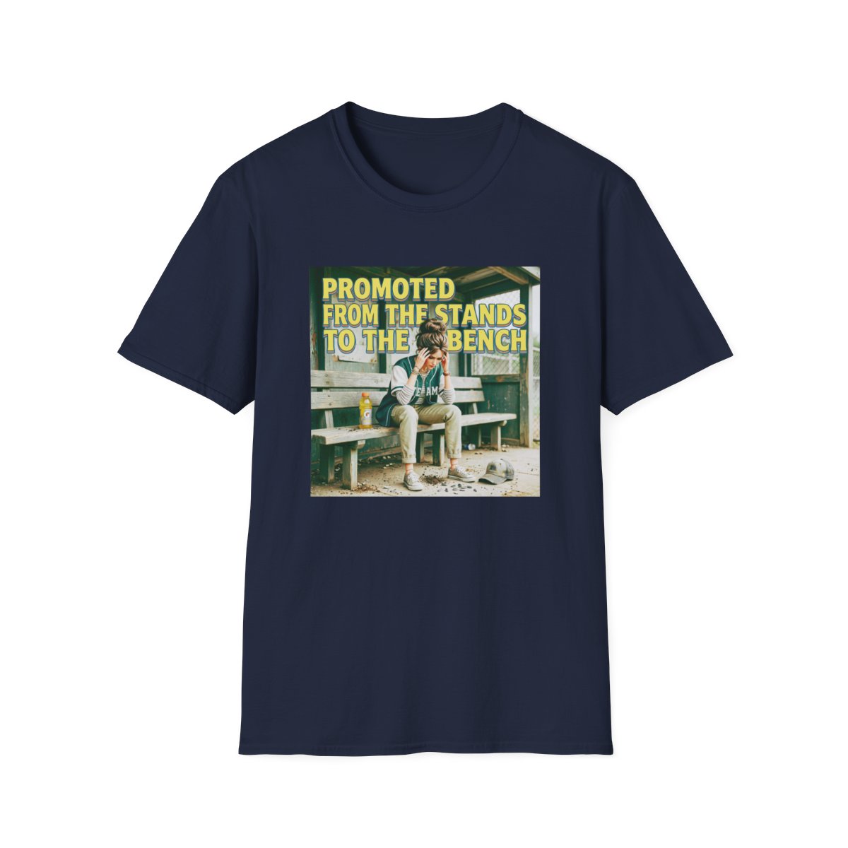 PROMOTED FROM THE STANDS TO THE BENCH T-Shirt