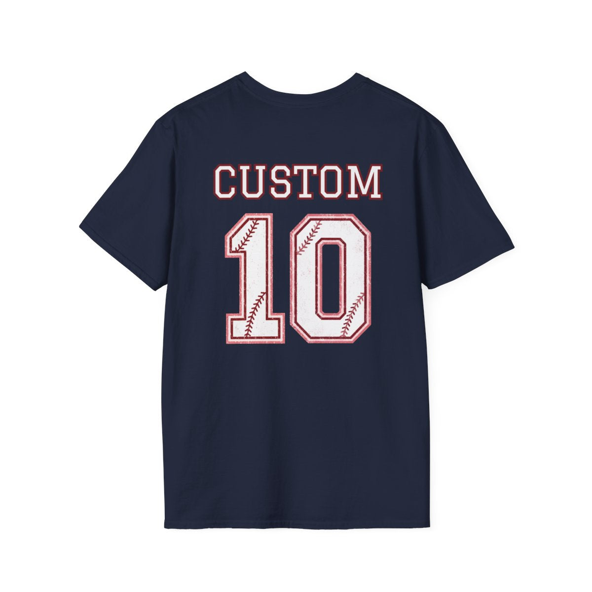 Custom Baseball T-Shirt – Personalized Name & Number Jersey