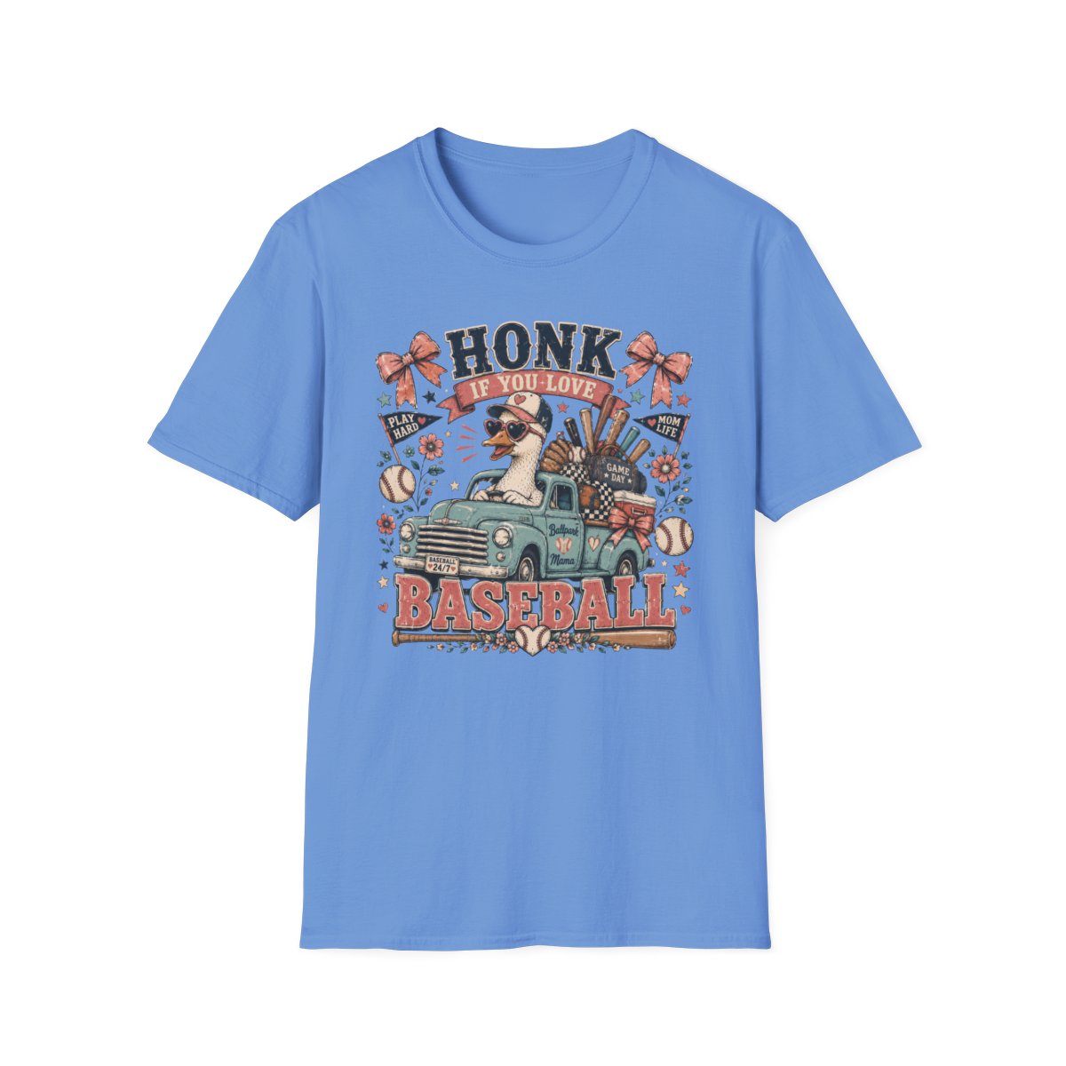 HONK IF YOU LOVE-BASEBALL T-Shirt