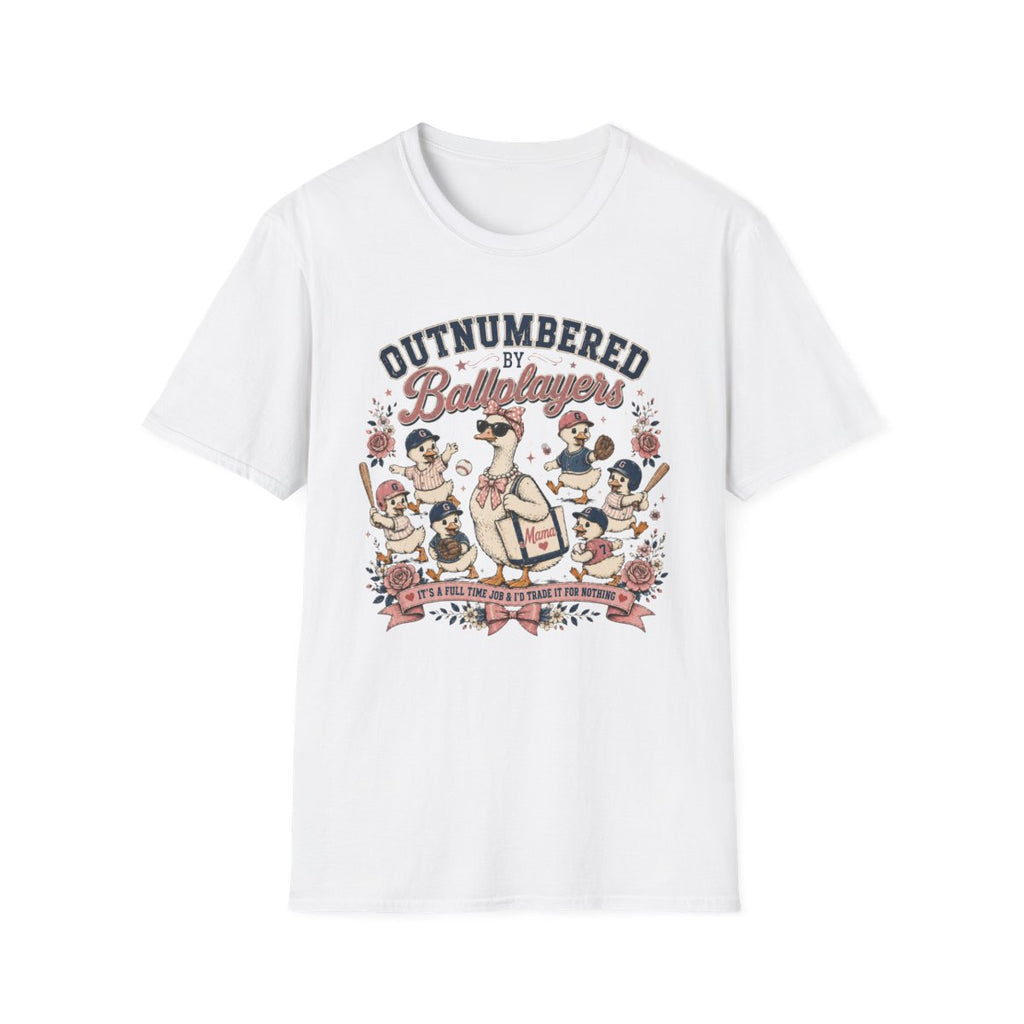 OUTNUMBERED BY Ballplayers T-Shirt