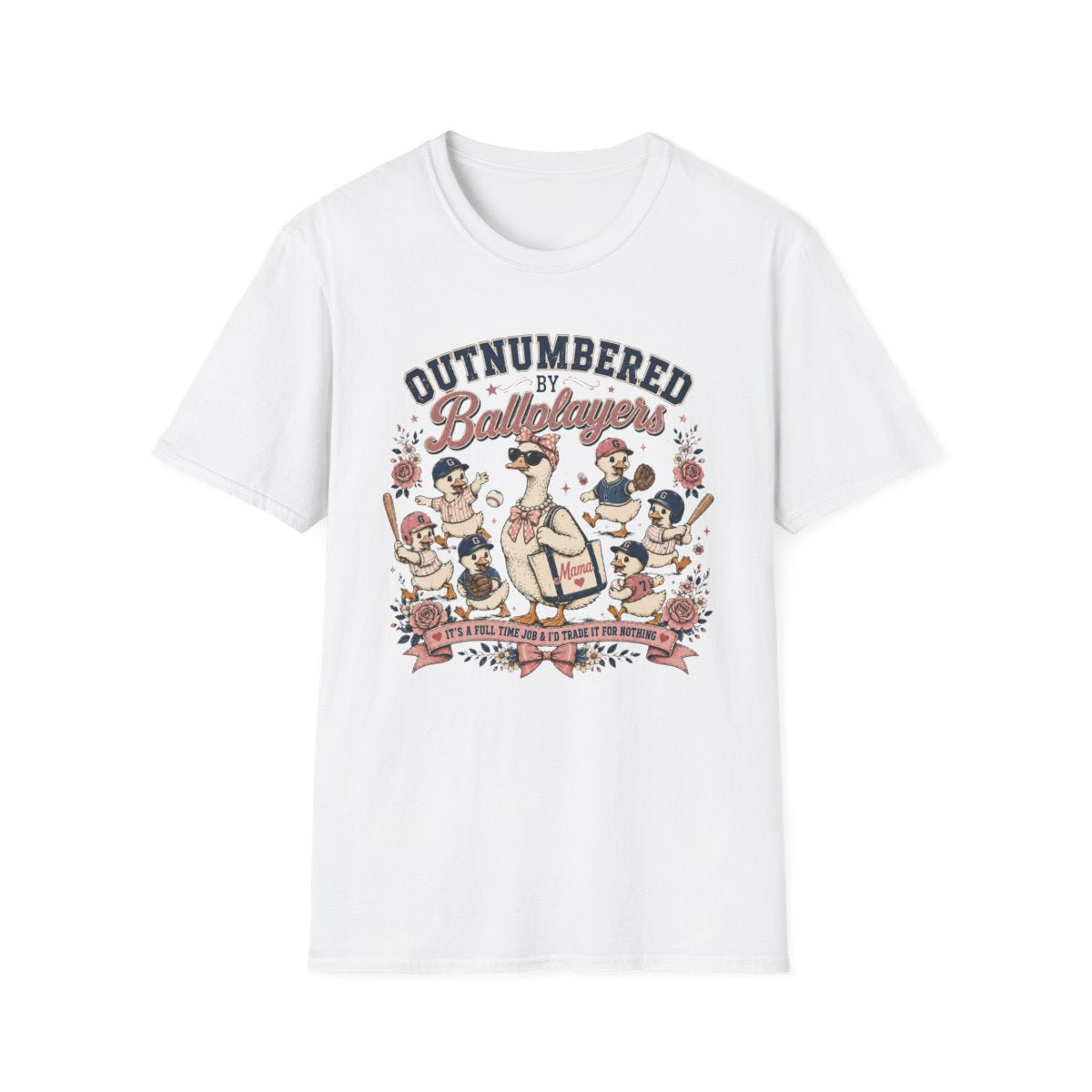 OUTNUMBERED BY Ballplayers T-Shirt