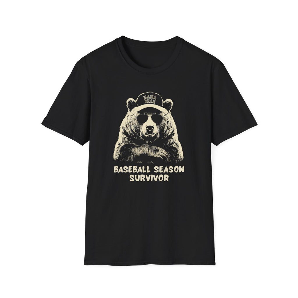 mama bear T-shirt, Baseball Season Survivor
