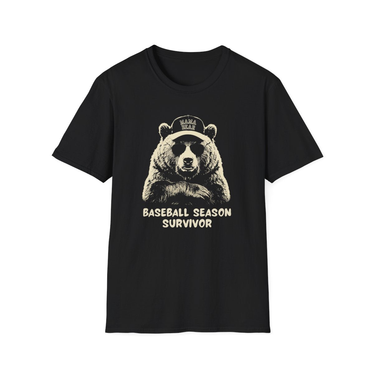 mama bear T-shirt, Baseball Season Survivor