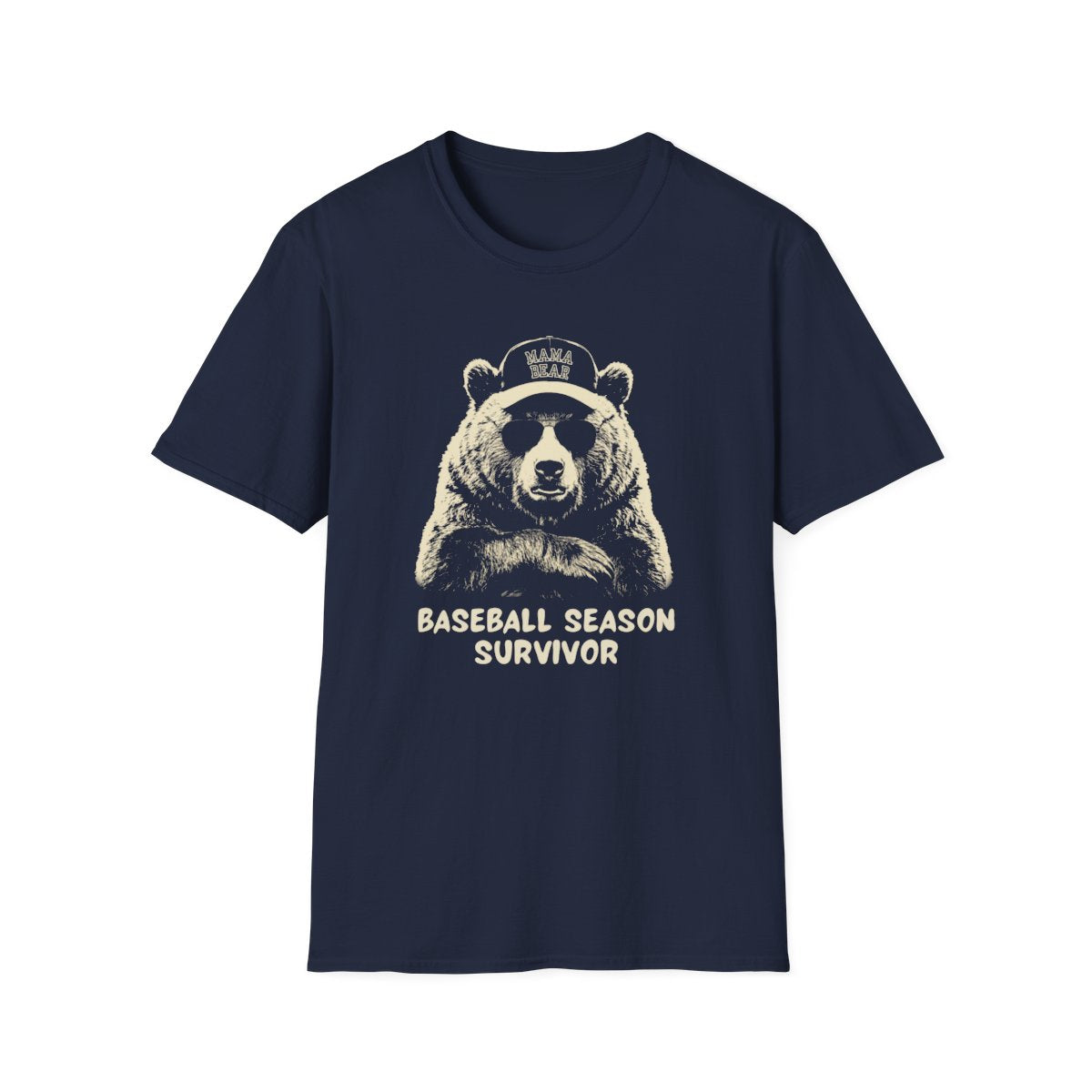 mama bear T-shirt, Baseball Season Survivor