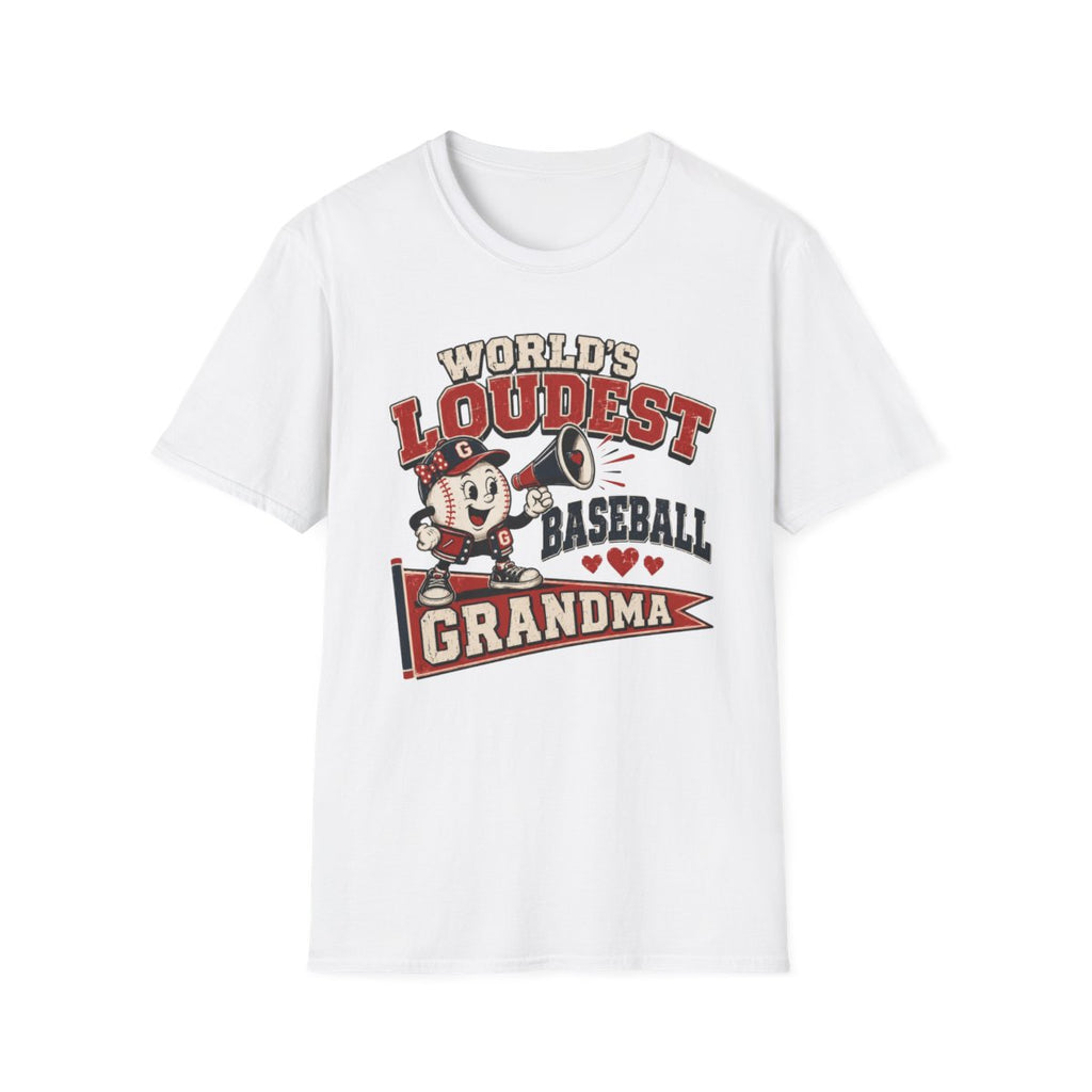 WORLD'S LOUDEST BASEBALL GRANDMA T-Shirt