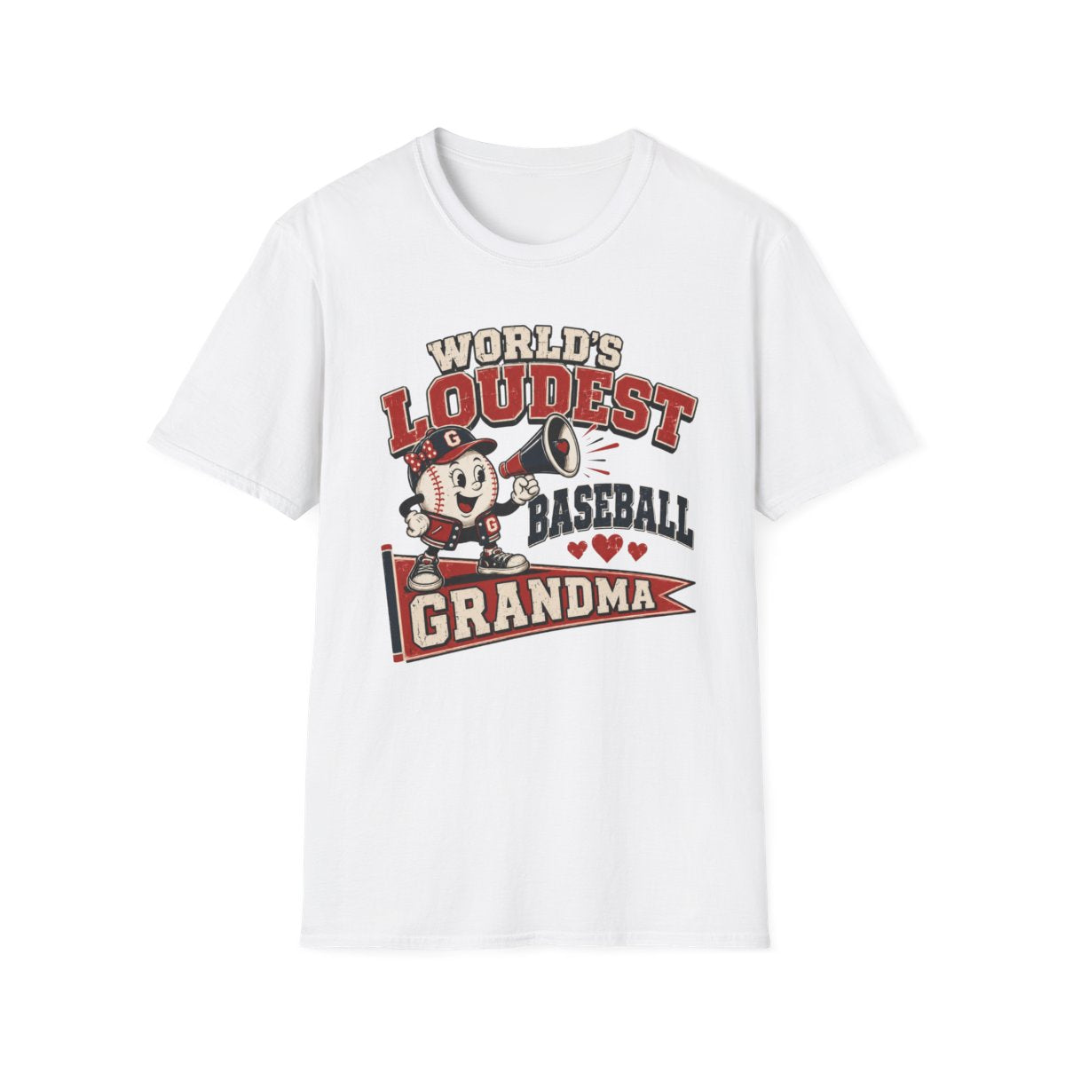 WORLD'S LOUDEST BASEBALL GRANDMA T-Shirt