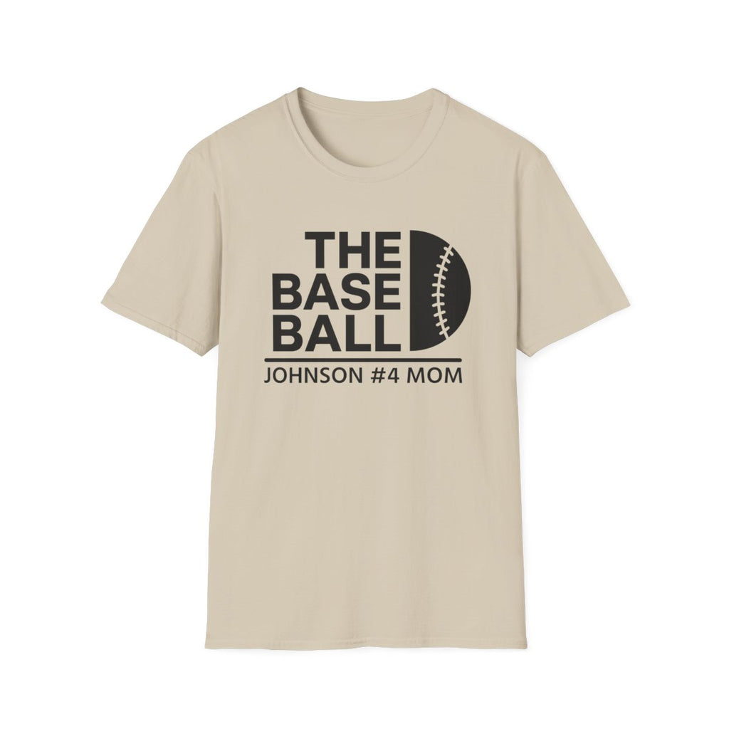 Custom T-Shirt - The Baseball Custom Name