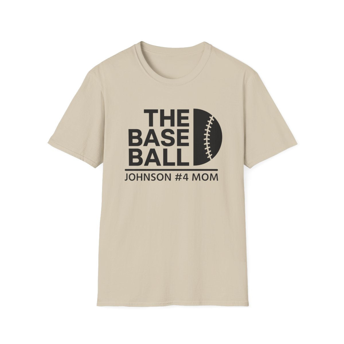 Custom T-Shirt - The Baseball Custom Name