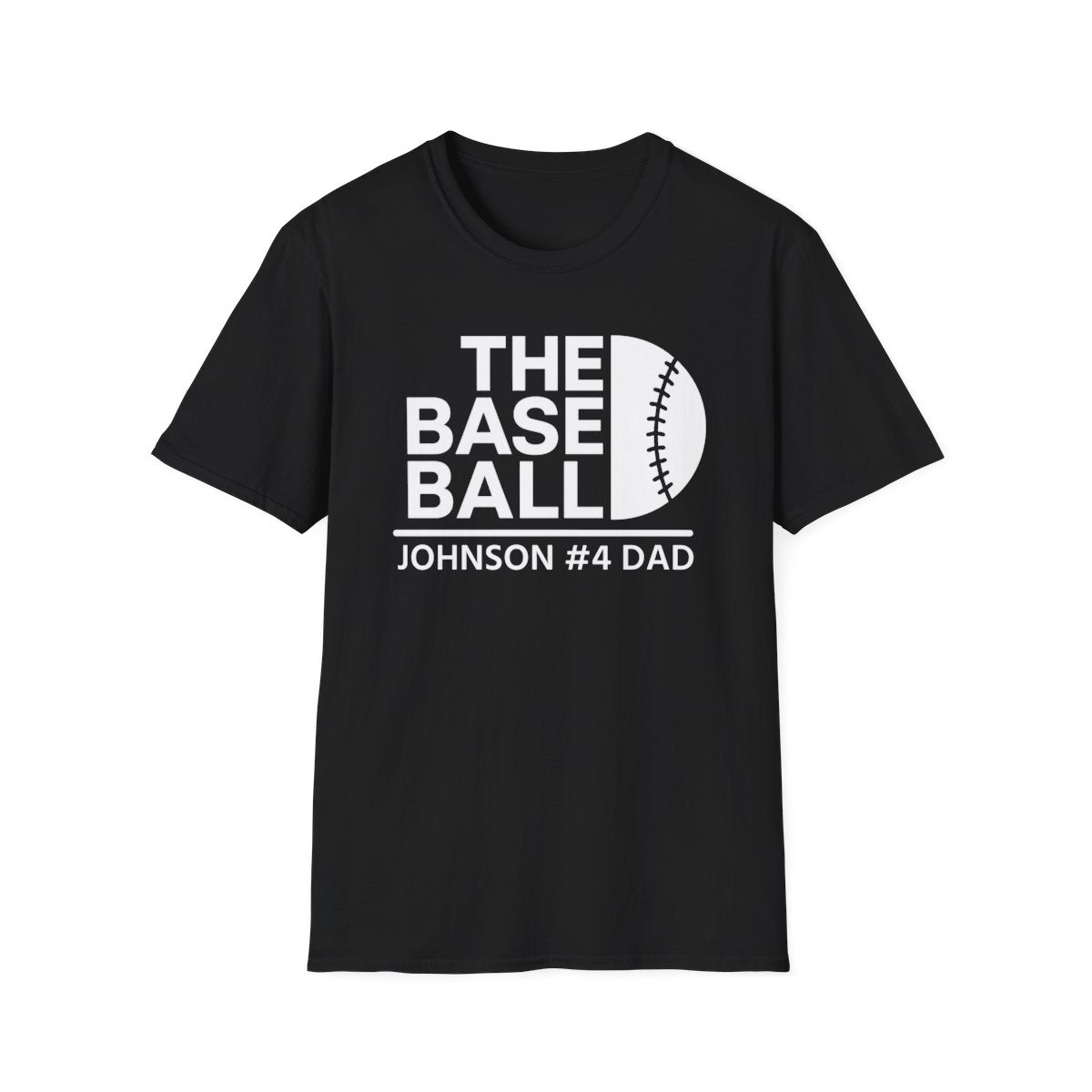 Custom T-Shirt - The Baseball Custom Name