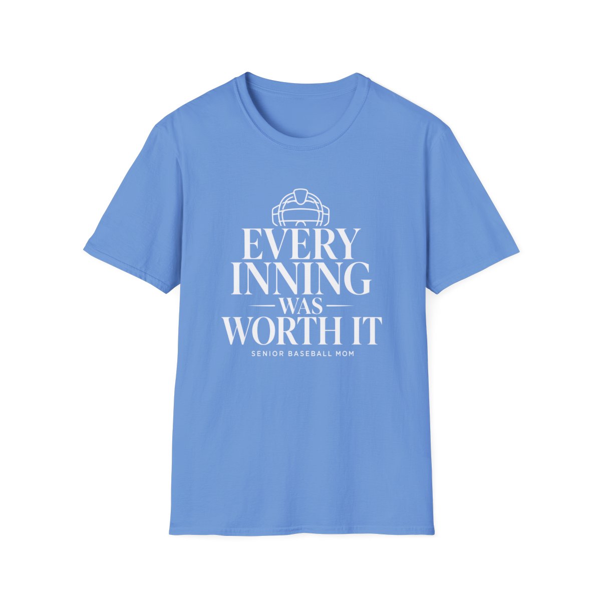 Every inning was worth it senior baseball mom T-Shirt