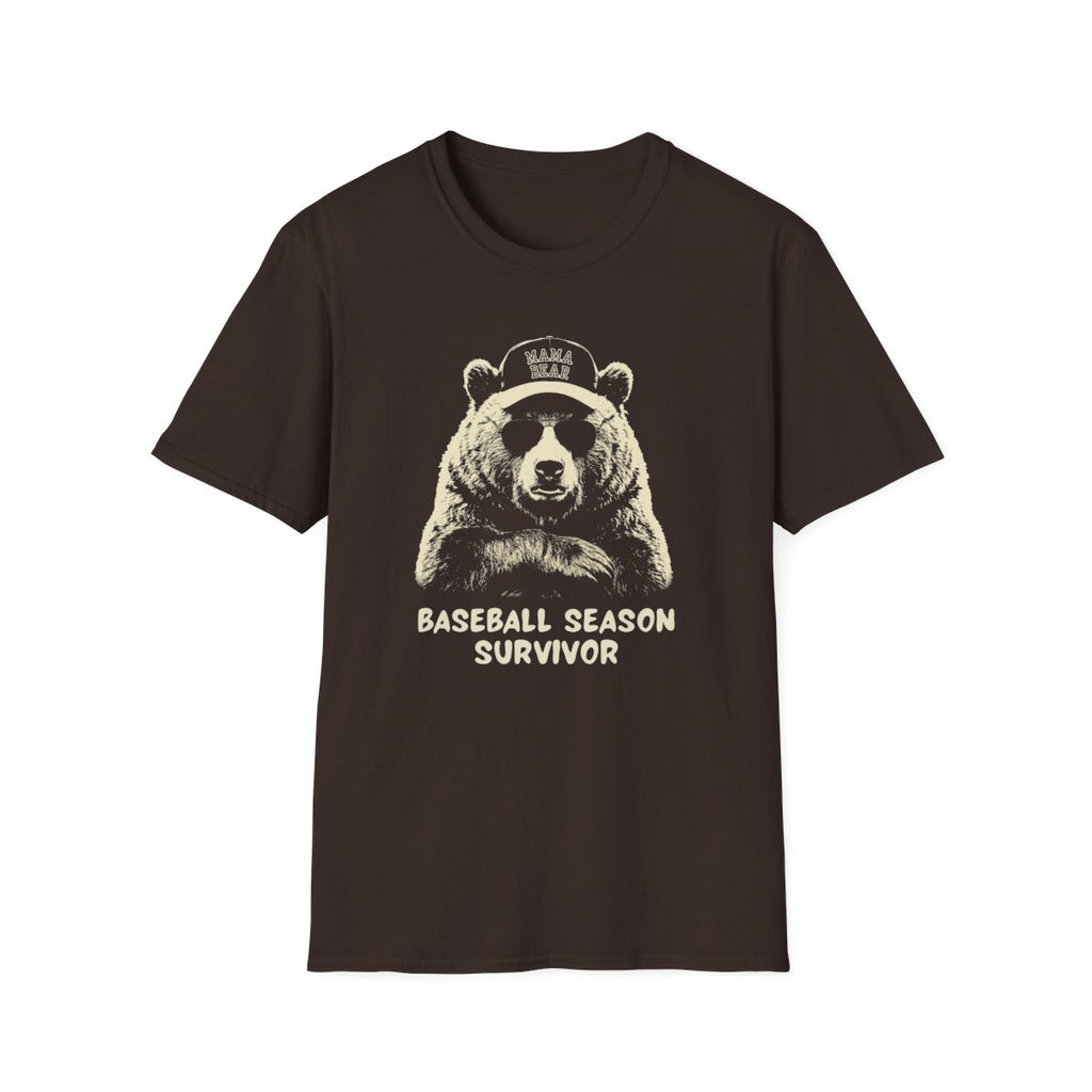 mama bear T-shirt, Baseball Season Survivor