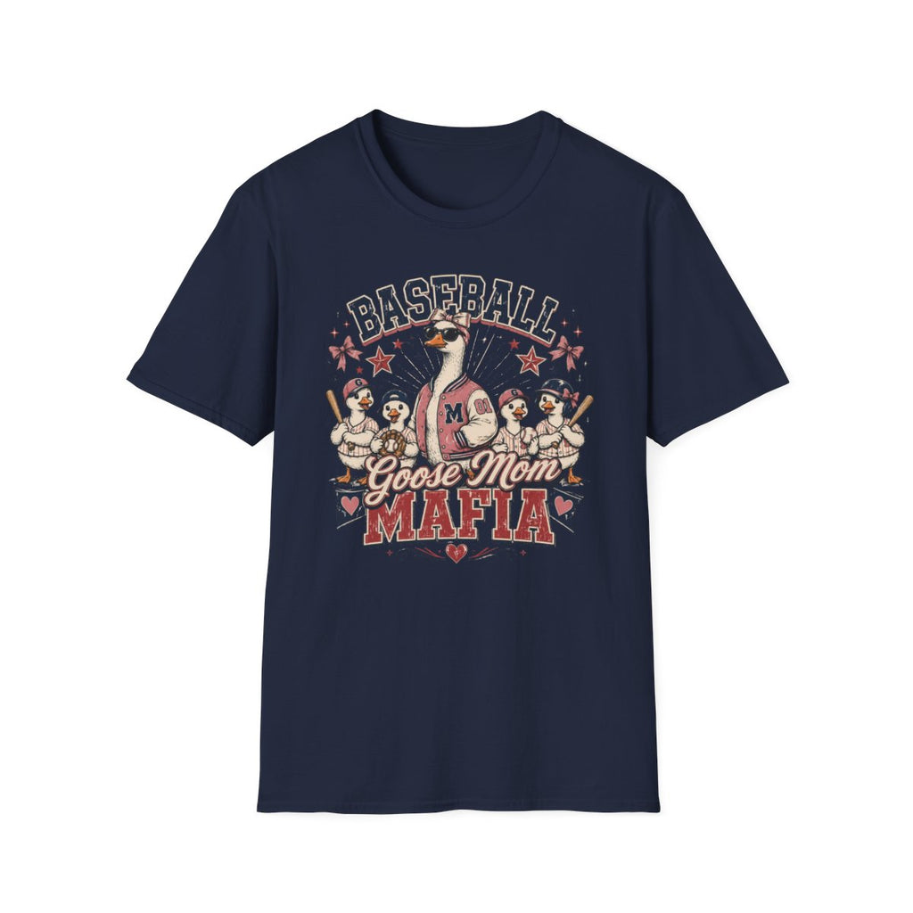 BASEBALL goose mom MAFIA T-Shirt