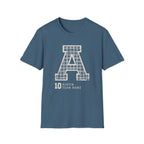 Custom Baseball T-Shirt – Personalized Name, Number & Initial