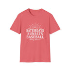 SATURDAYS SUNSETS BASEBALL T-Shirt