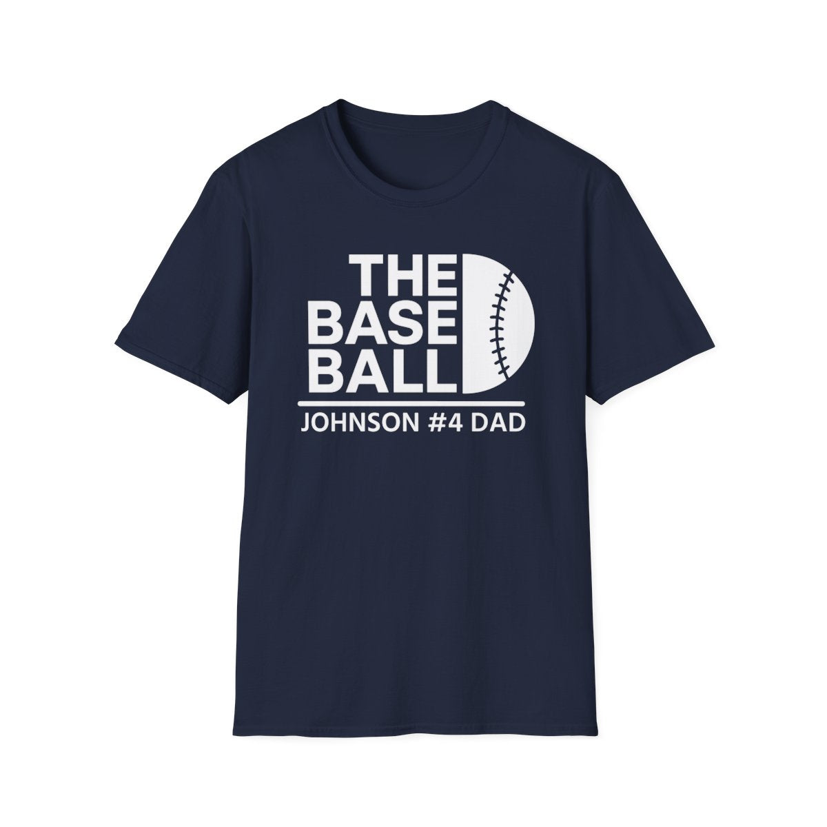 Custom T-Shirt - The Baseball Custom Name