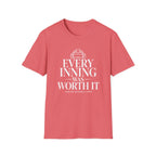 Every inning was worth it senior baseball mom T-Shirt