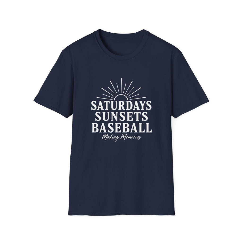 SATURDAYS SUNSETS BASEBALL T-Shirt