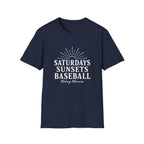SATURDAYS SUNSETS BASEBALL T-Shirt
