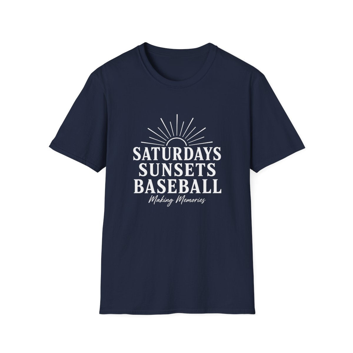 SATURDAYS SUNSETS BASEBALL T-Shirt