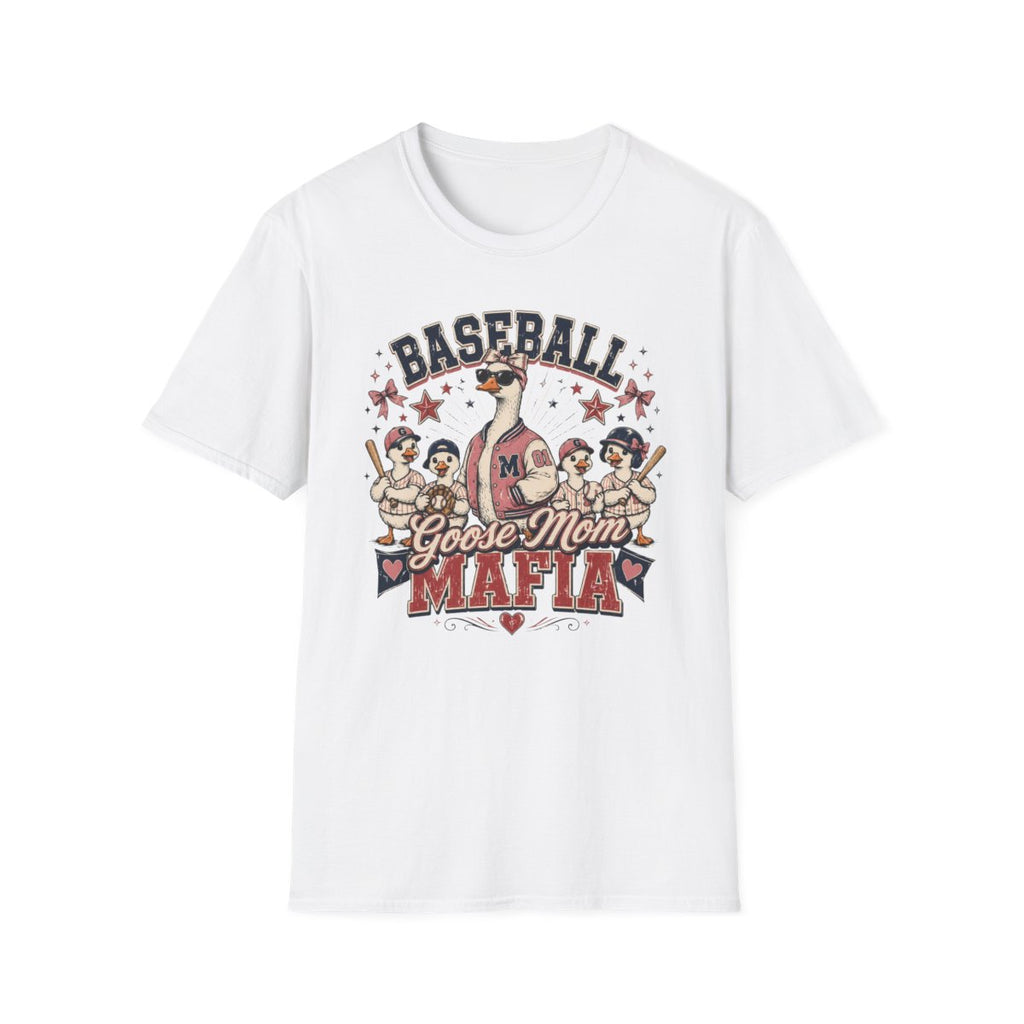 BASEBALL goose mom MAFIA T-Shirt