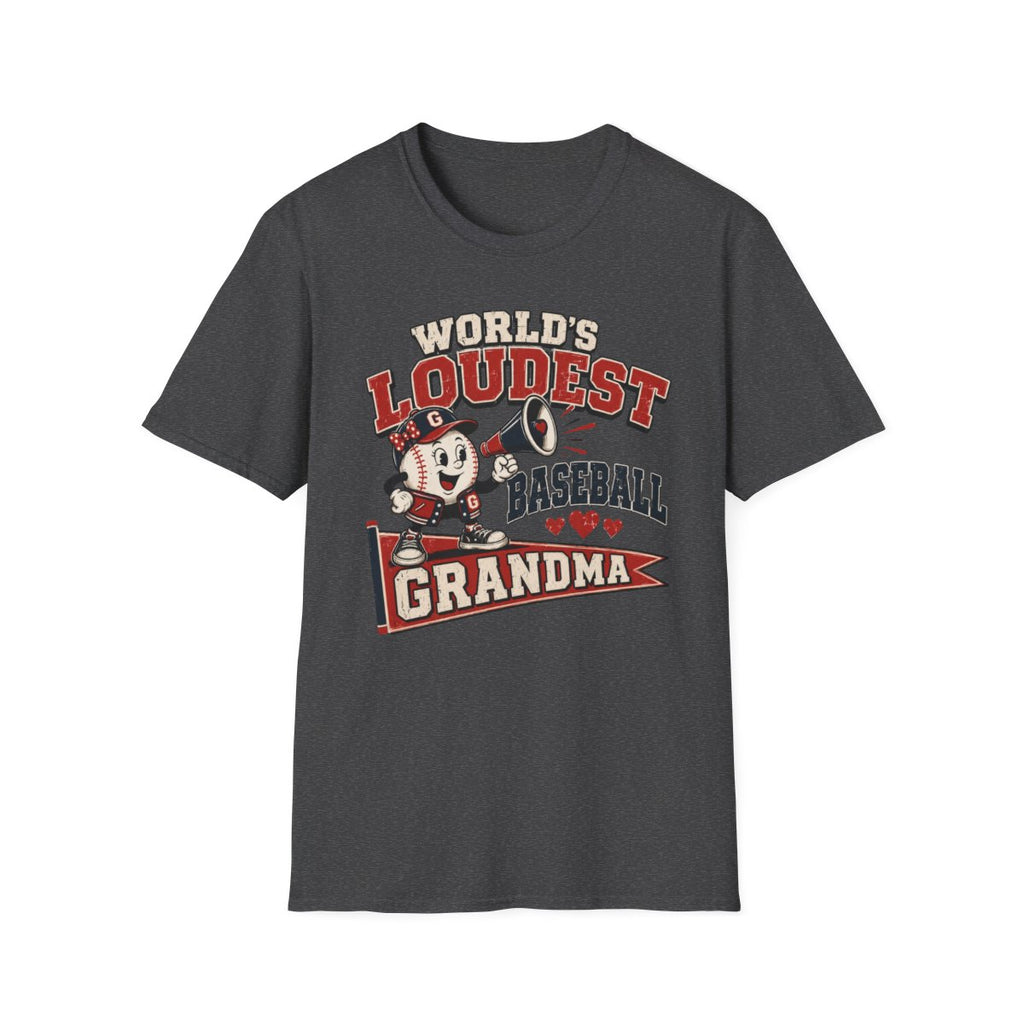 WORLD'S LOUDEST BASEBALL GRANDMA T-Shirt
