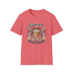 RUNNING ON Iced Coffee & DOUBLE HEADERS T-Shirt