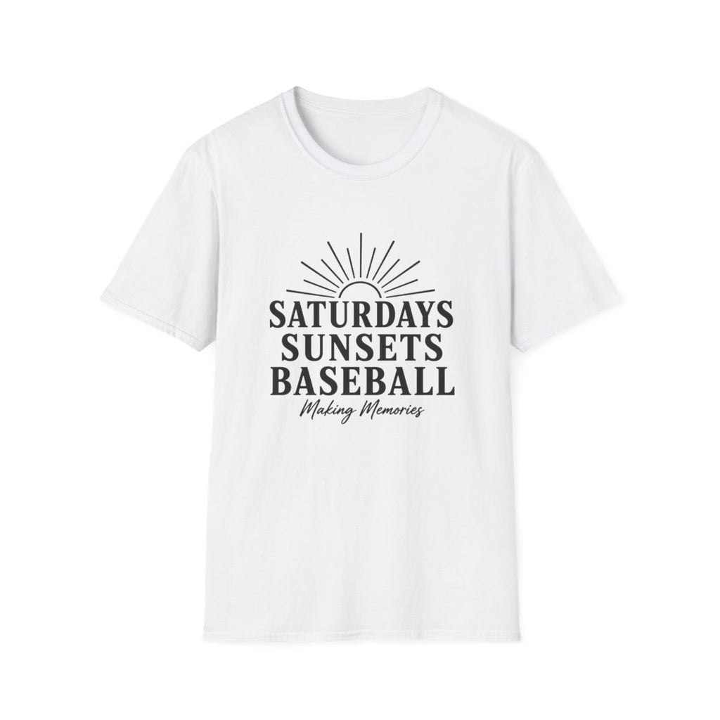 SATURDAYS SUNSETS BASEBALL T-Shirt