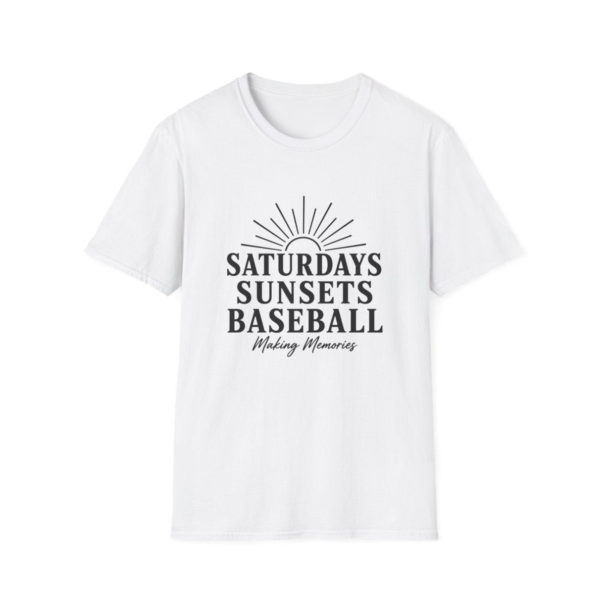 SATURDAYS SUNSETS BASEBALL T-Shirt