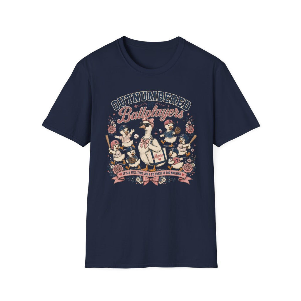 OUTNUMBERED BY Ballplayers T-Shirt