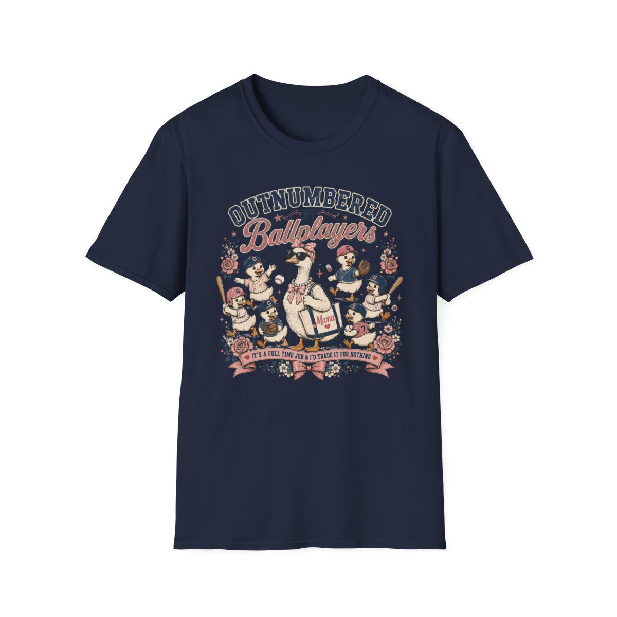 OUTNUMBERED BY Ballplayers T-Shirt