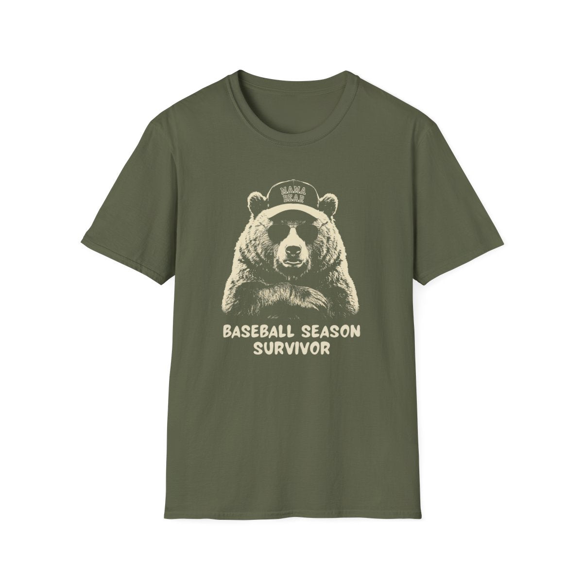 mama bear T-shirt, Baseball Season Survivor