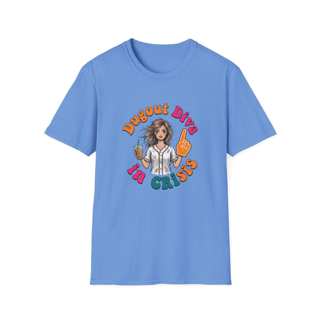 Dugout Diva in Crisis T-Shirt