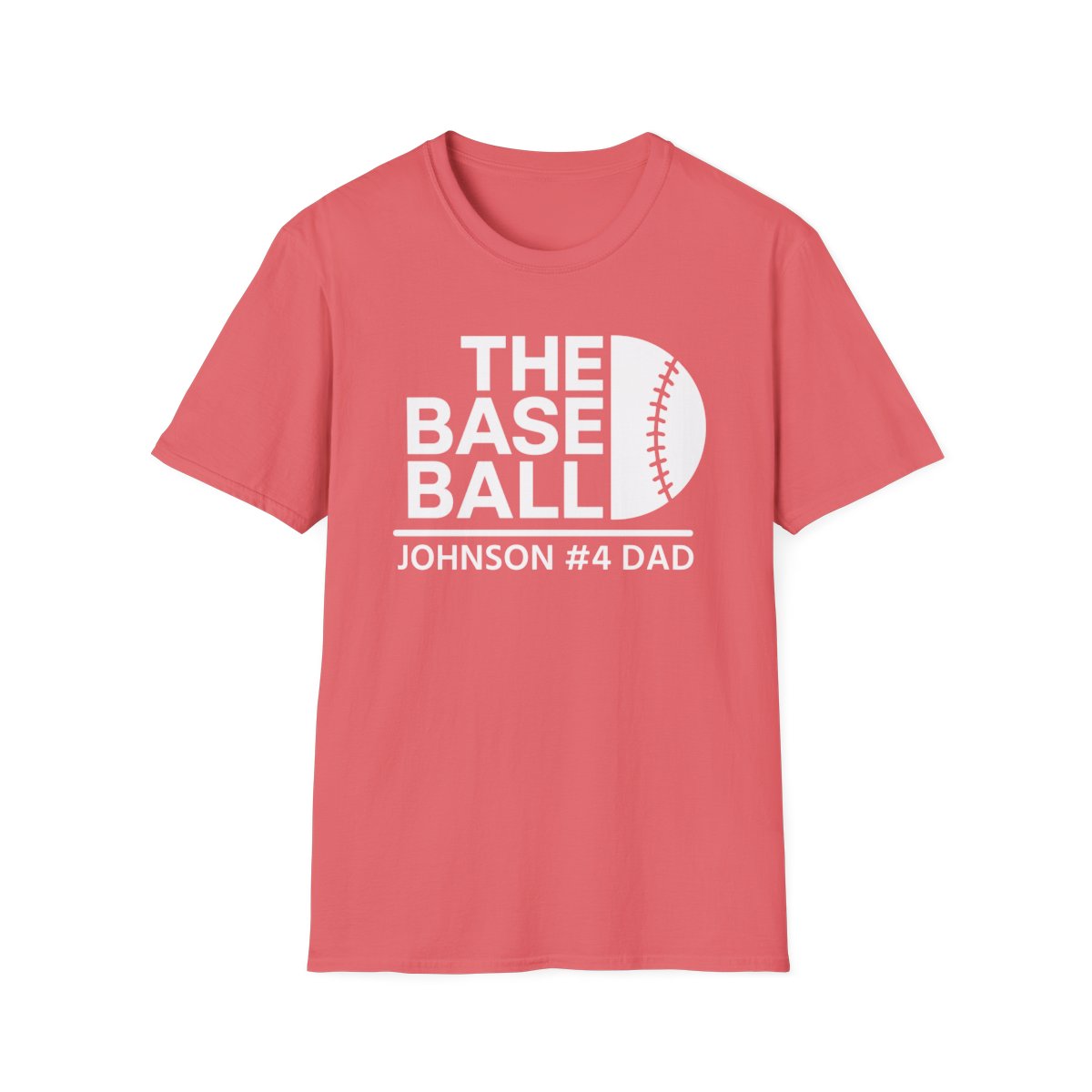 Custom T-Shirt - The Baseball Custom Name